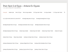 Tablet Screenshot of ankaraevesyasi.com